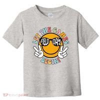 Let The Games Begin Field Day Smile Face Toddler T-Shirt thumb 0