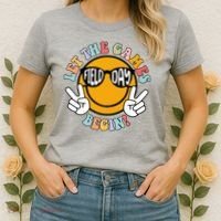 Let The Games Begin Field Day Smile Face Women's T-Shirt thumb 2