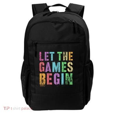 Let The Games Begin School Field Day Legend I'm Just Here Backpack
