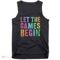 Let The Games Begin School Field Day Legend I'm Just Here Tank Top thumb 0