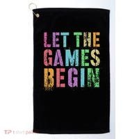Let The Games Begin School Field Day Legend I'm Just Here Golf Towel thumb 0