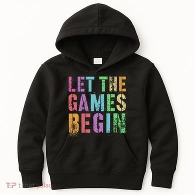 Let The Games Begin School Field Day Legend I'm Just Here Kids Hoodie