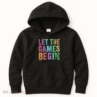 Let The Games Begin School Field Day Legend I'm Just Here Kids Hoodie thumb 0