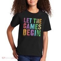 Let The Games Begin School Field Day Legend I'm Just Here Kids T-Shirt thumb 2