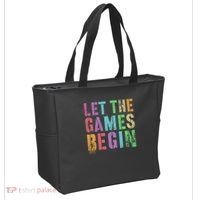Let The Games Begin School Field Day Legend I'm Just Here Tote Bag thumb 2