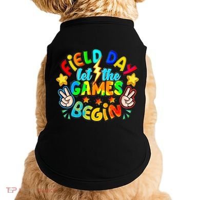 Let The Games Begin Teachers Field Day Gift Doggie Tank