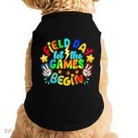 Let The Games Begin Teachers Field Day Gift Doggie Tank thumb 0