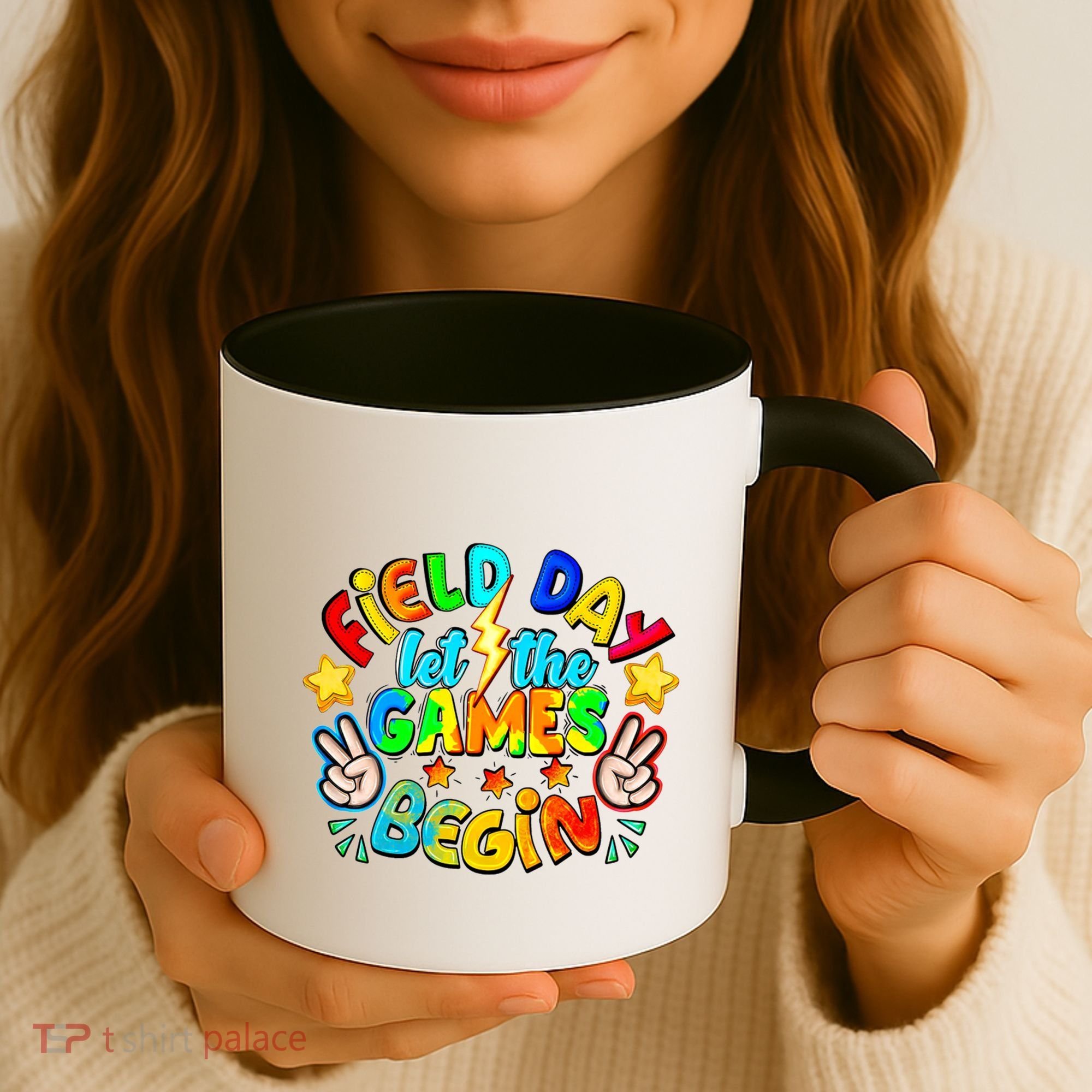 Let The Games Begin Teachers Field Day Gift Coffee Mug