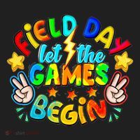 Let The Games Begin Teachers Field Day Gift Beanie thumb 2
