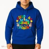 Let The Games Begin Teachers Field Day Gift Hoodie thumb 2