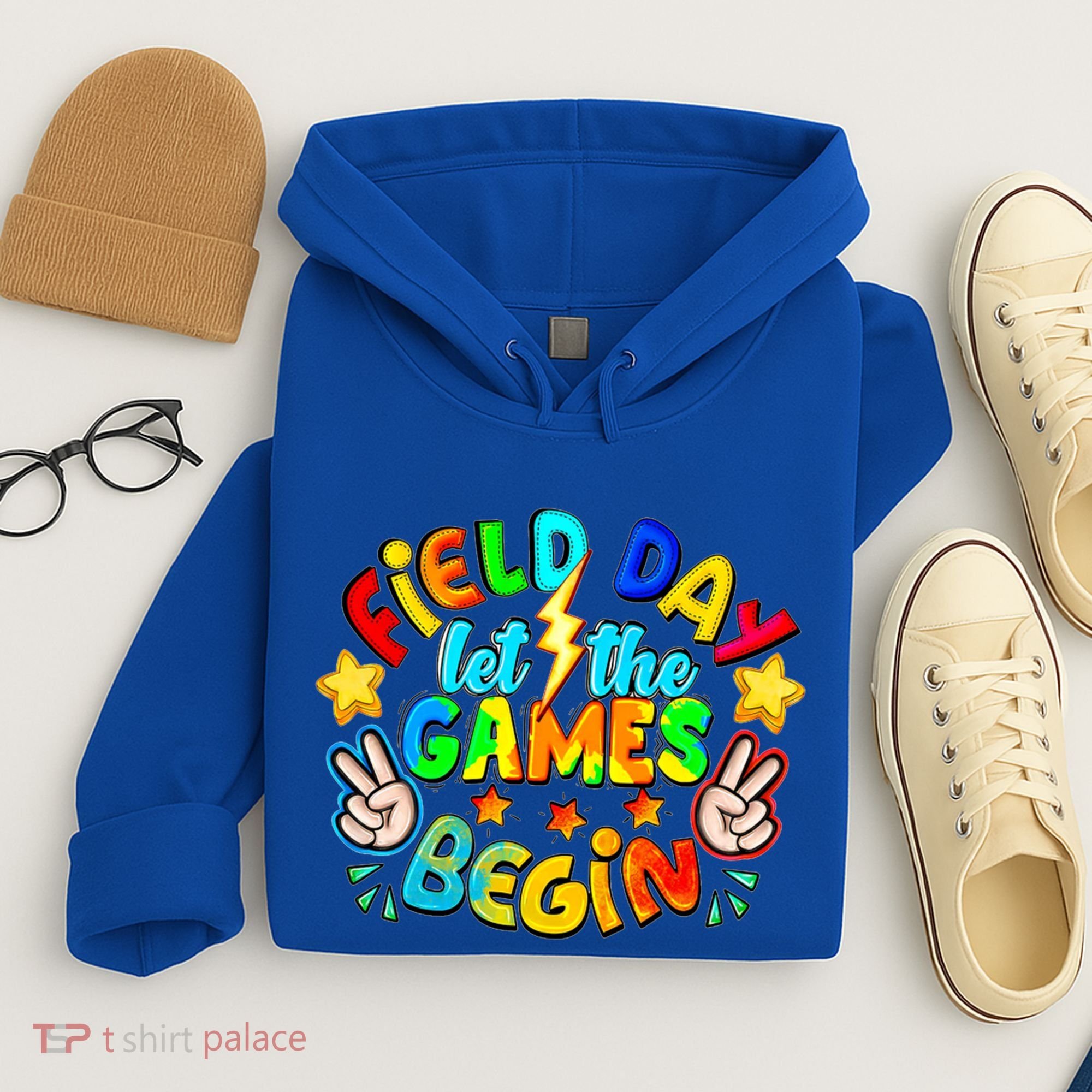 Let The Games Begin Teachers Field Day Gift Hoodie