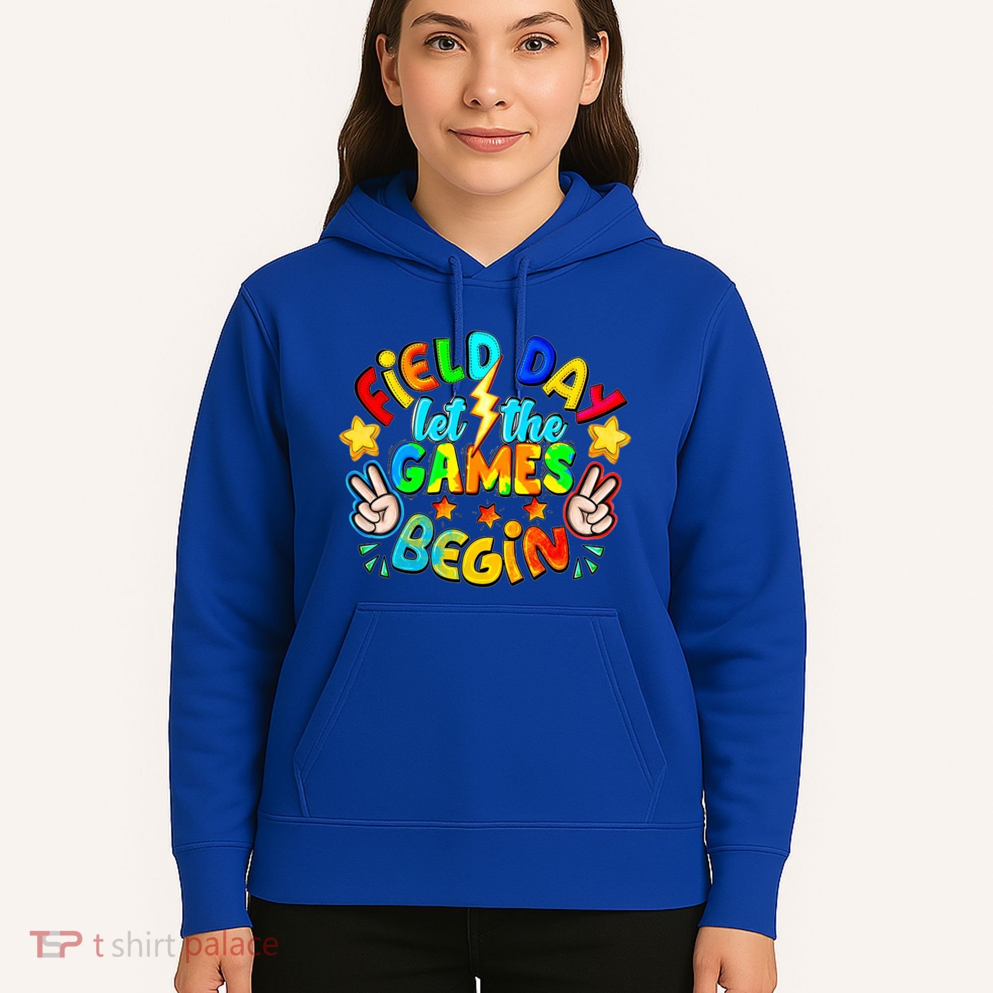Let The Games Begin Teachers Field Day Gift Hoodie