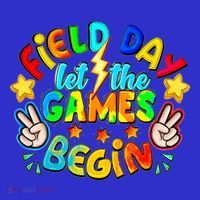 Let The Games Begin Teachers Field Day Gift Apron thumb 3