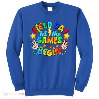 Let The Games Begin Teachers Field Day Gift Sweatshirt