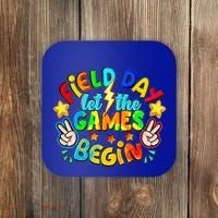 Let The Games Begin Teachers Field Day Gift Coaster thumb 0