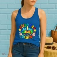 Let The Games Begin Teachers Field Day Gift Women's Tank Top thumb 2