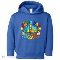 Let The Games Begin Teachers Field Day Gift Toddler Hoodie thumb 0