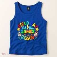 Let The Games Begin Teachers Field Day Gift Tank Top thumb 2