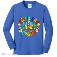 Let The Games Begin Teachers Field Day Gift Kids Long Sleeve Shirt thumb 0