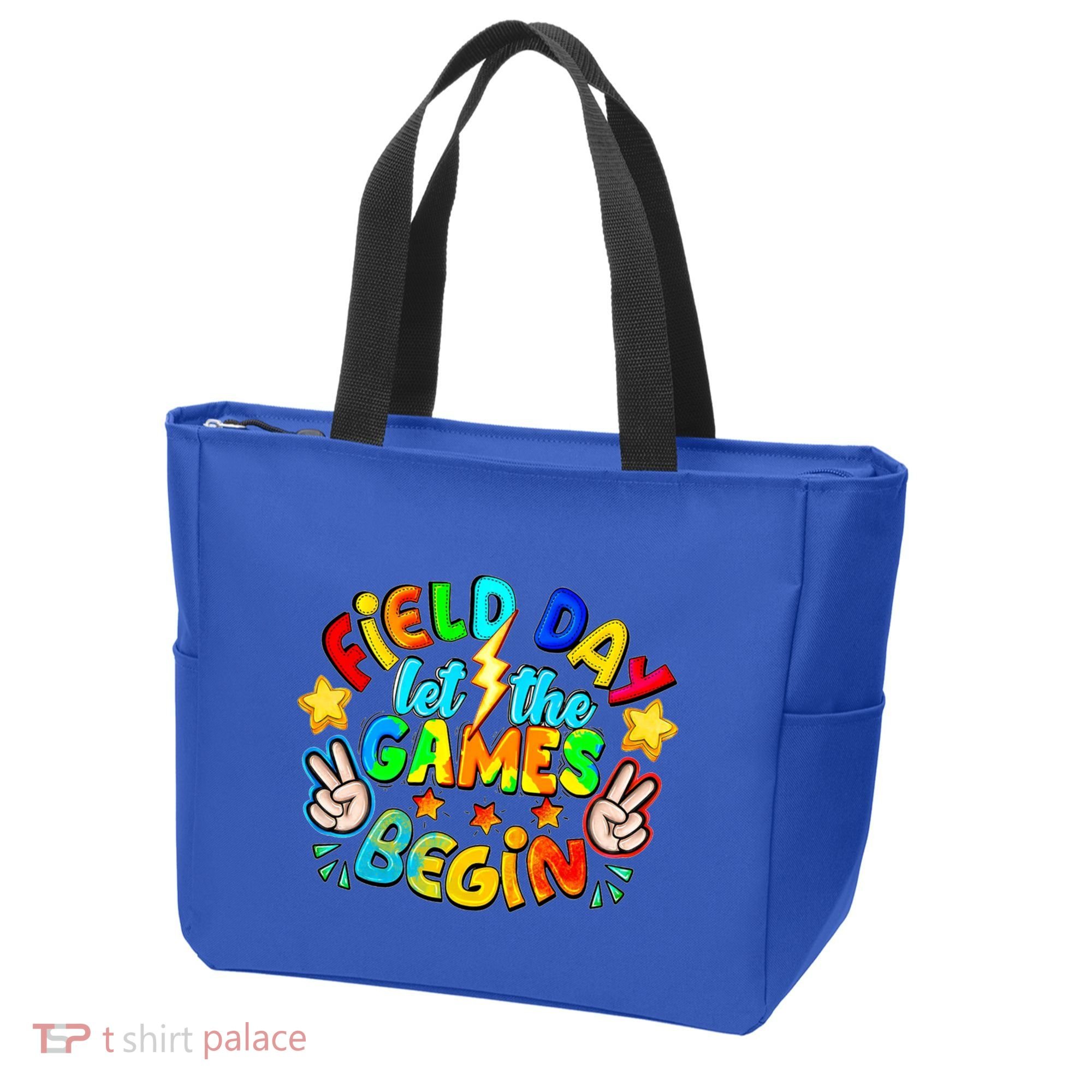Let The Games Begin Teachers Field Day Gift Tote Bag