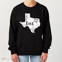 Love Texan Home Texas State Gift Women's Sweatshirt thumb 0