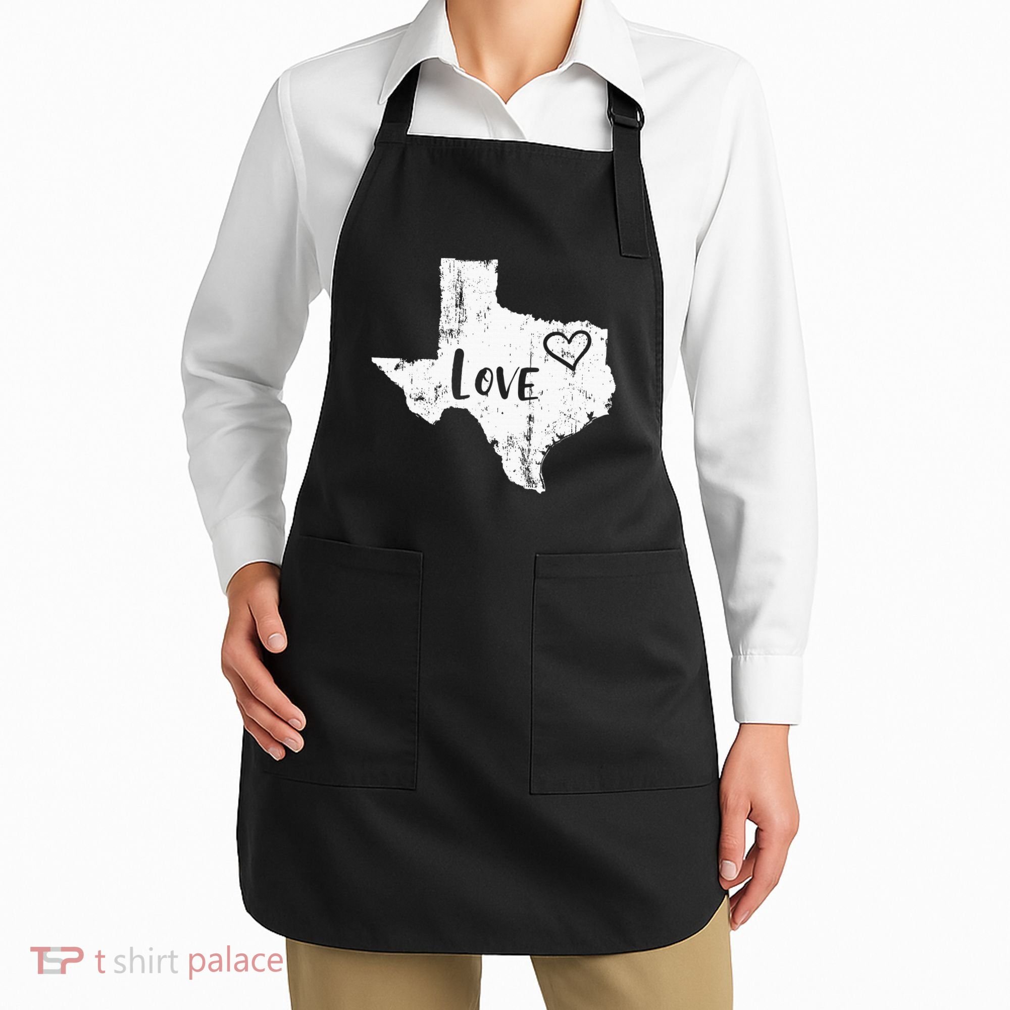 Love Texan Home Texas State Gift Apron