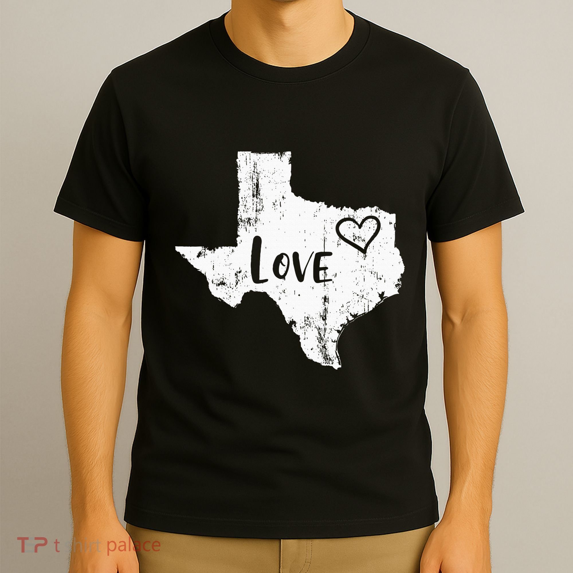 Love Texan Home Texas State Gift T-Shirt