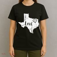 Love Texan Home Texas State Gift T-Shirt thumb 4