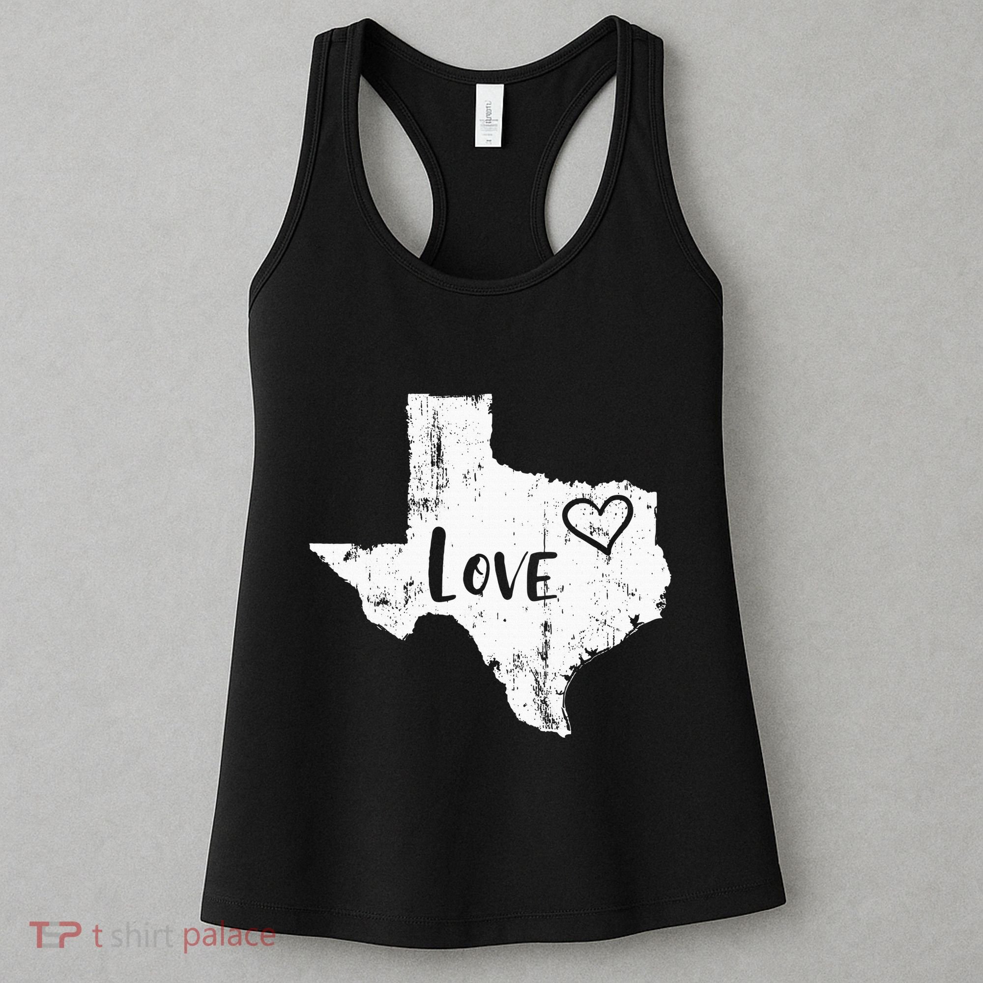 Love Texan Home Texas State Gift Women's Tank Top