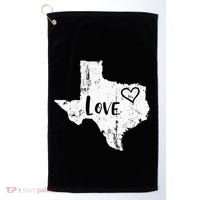 Love Texan Home Texas State Gift Golf Towel thumb 0