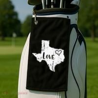 Love Texan Home Texas State Gift Golf Towel thumb 2