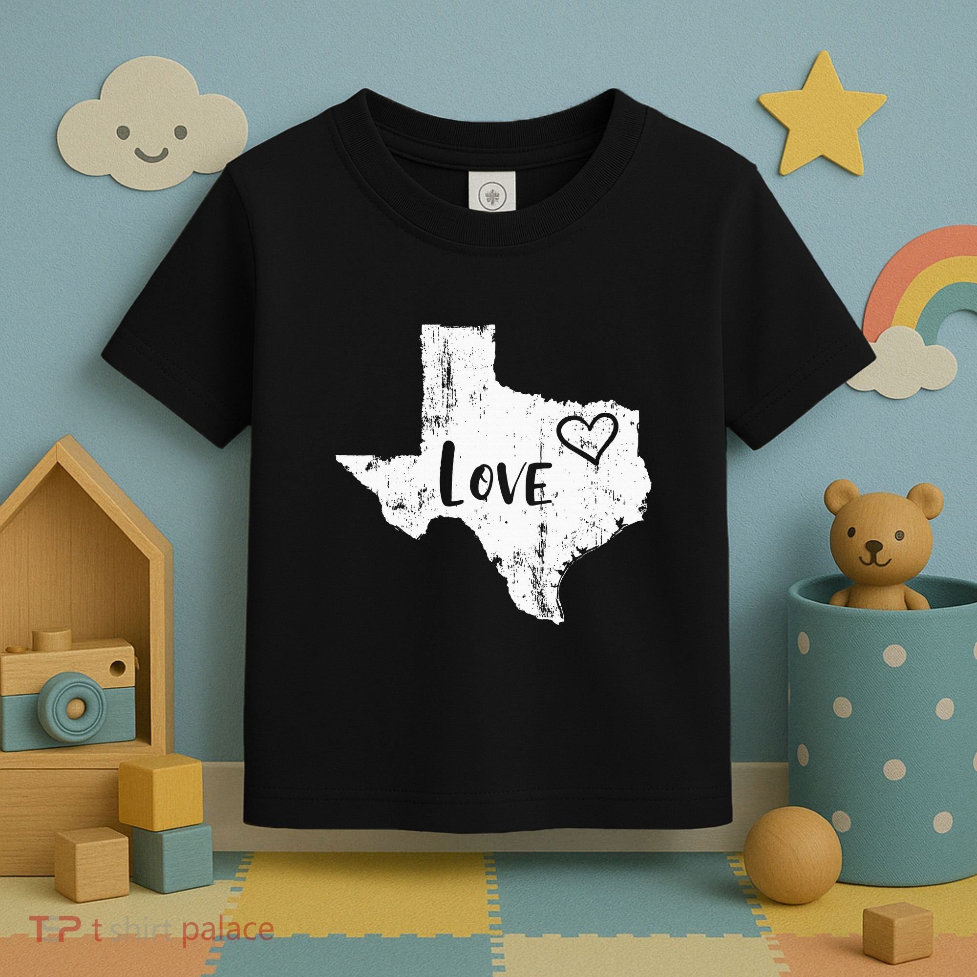 Love Texan Home Texas State Gift Toddler T-Shirt