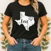 Love Texan Home Texas State Gift Women's T-Shirt thumb 2