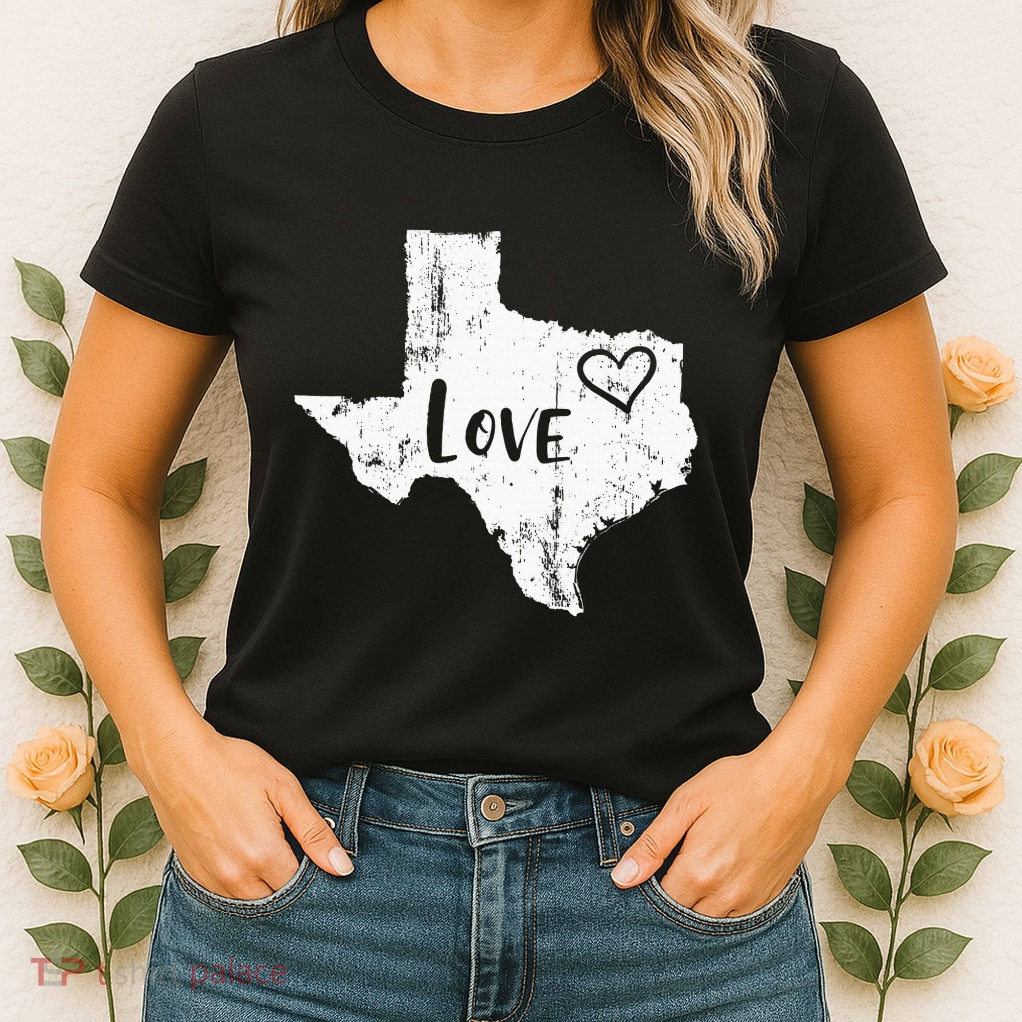 Love Texan Home Texas State Gift Women's T-Shirt