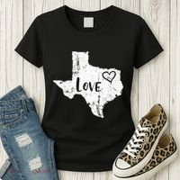 Love Texan Home Texas State Gift Women's T-Shirt thumb 3