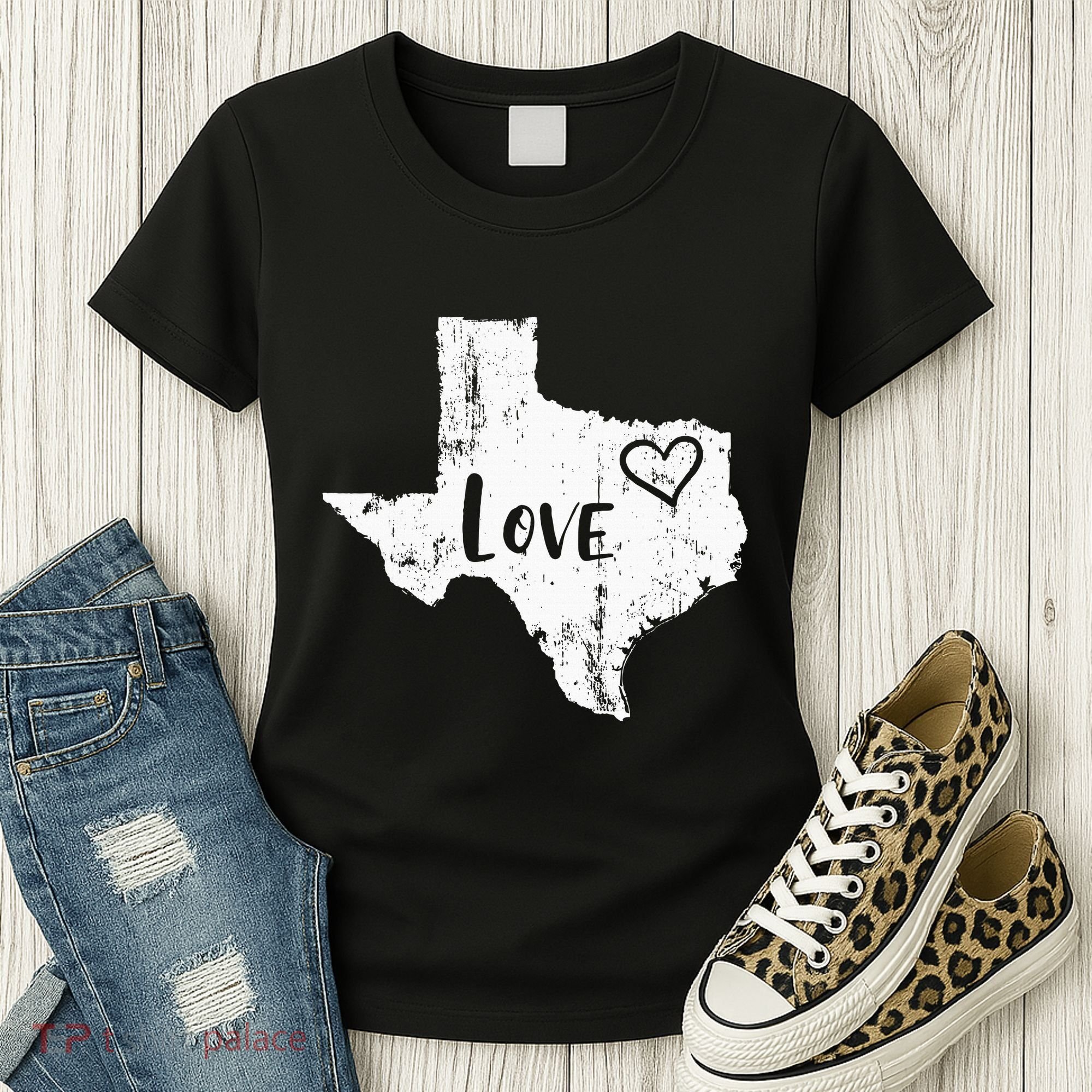 Love Texan Home Texas State Gift Women's T-Shirt