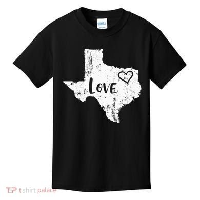 Love Texan Home Texas State Gift Kids T-Shirt