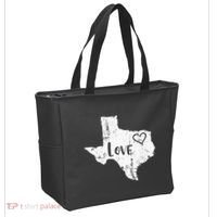 Love Texan Home Texas State Gift Tote Bag thumb 2