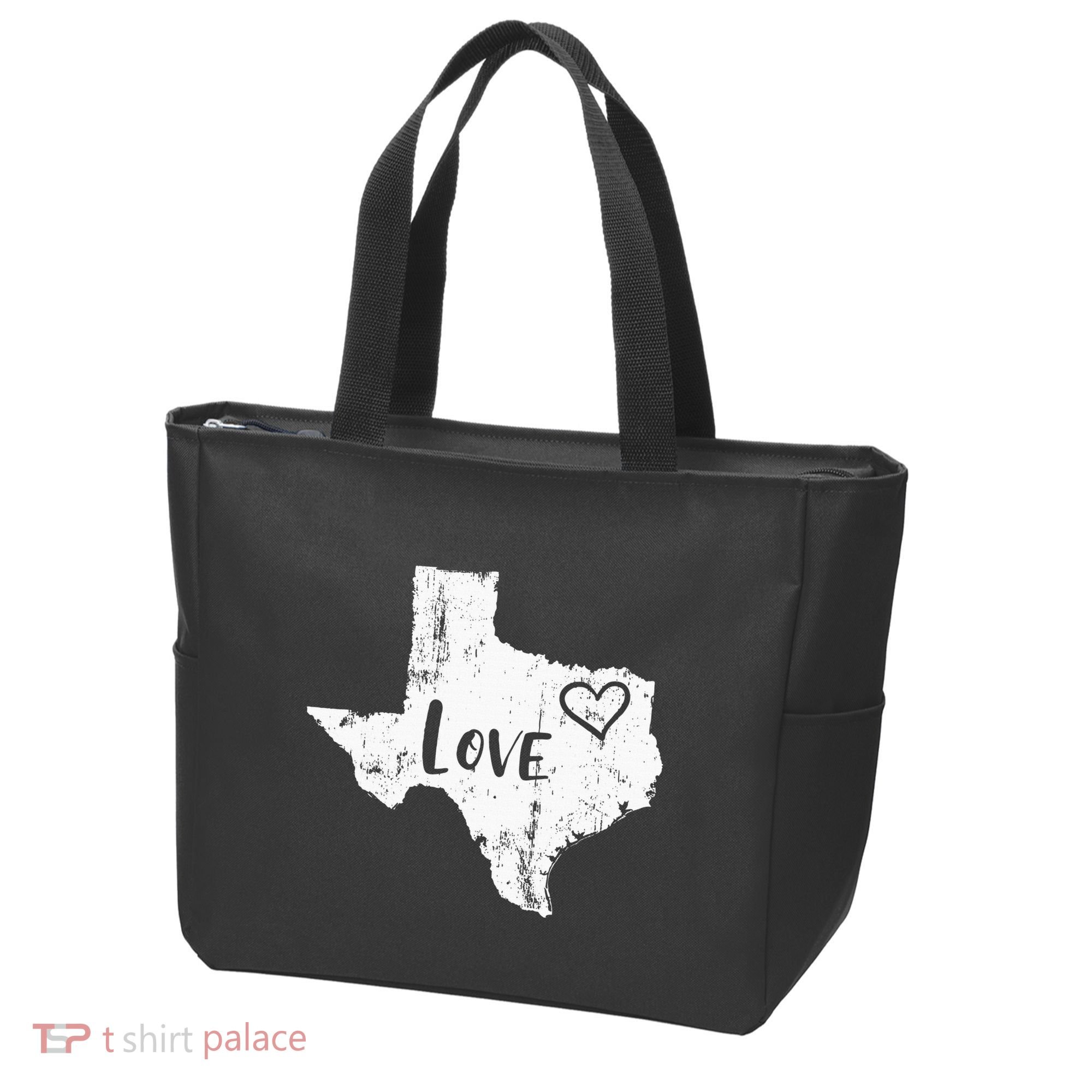 Love Texan Home Texas State Gift Tote Bag