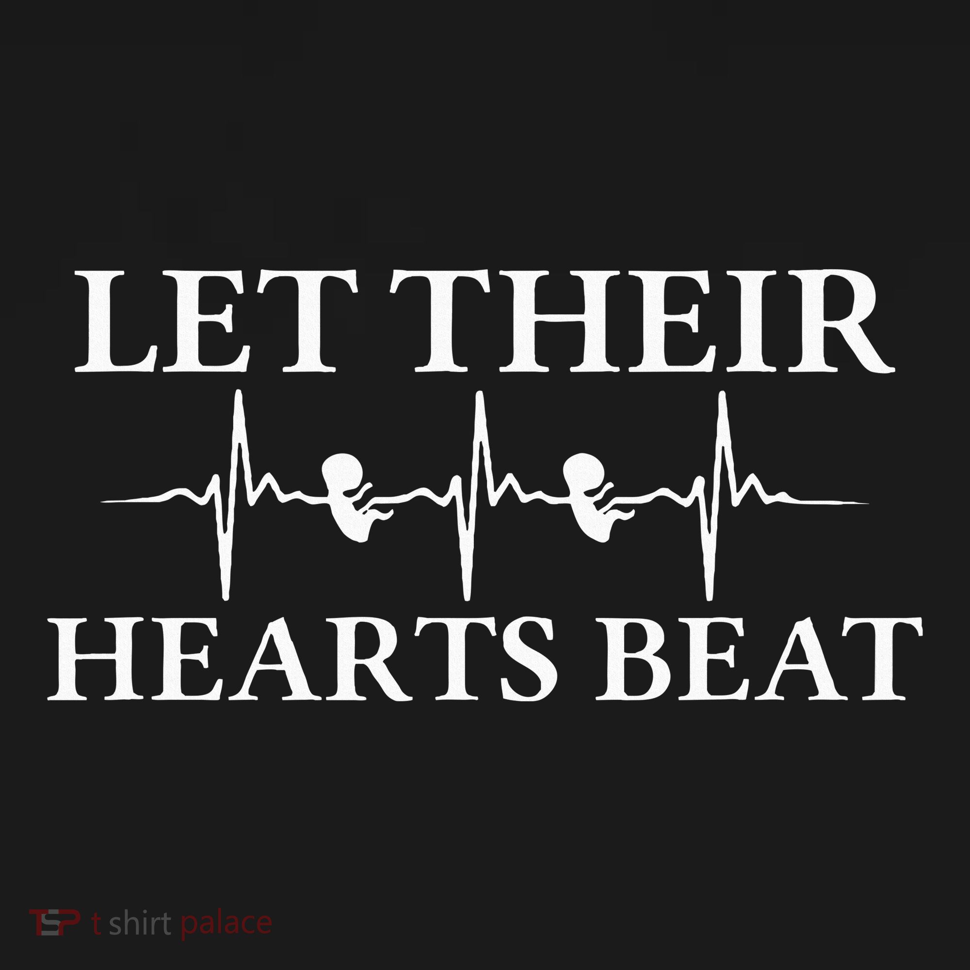 Let Their Hearts Beat Pro Life Anti Abortion Mousepad