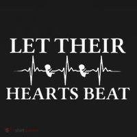 Let Their Hearts Beat Pro Life Anti Abortion Toddler Hoodie thumb 2
