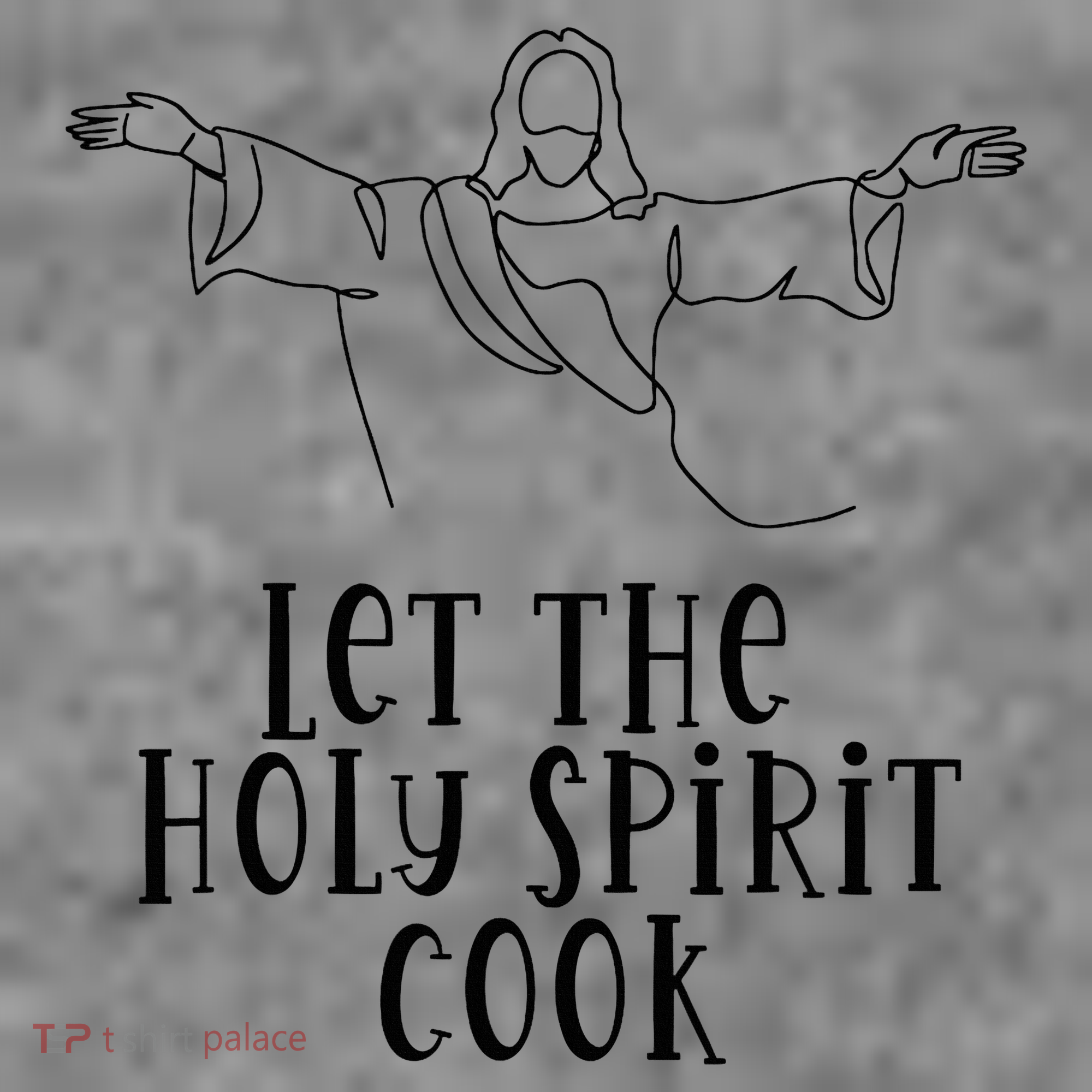 Let The Holy Spirit Cook Toddler Hoodie