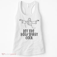 Let The Holy Spirit Cook Women's Tank Top thumb 0