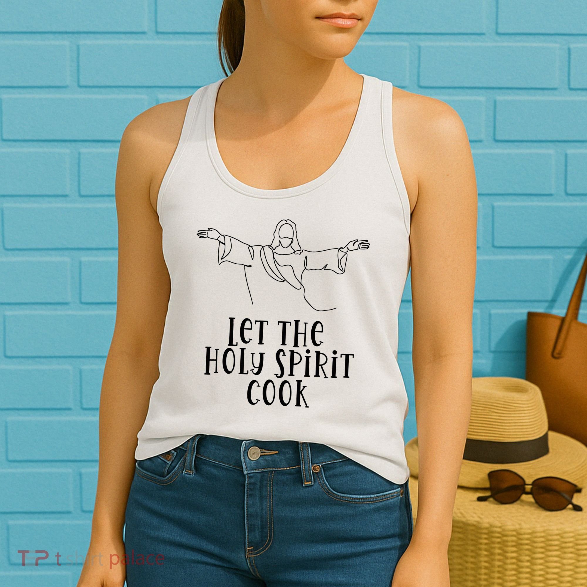 Let The Holy Spirit Cook Women's Tank Top