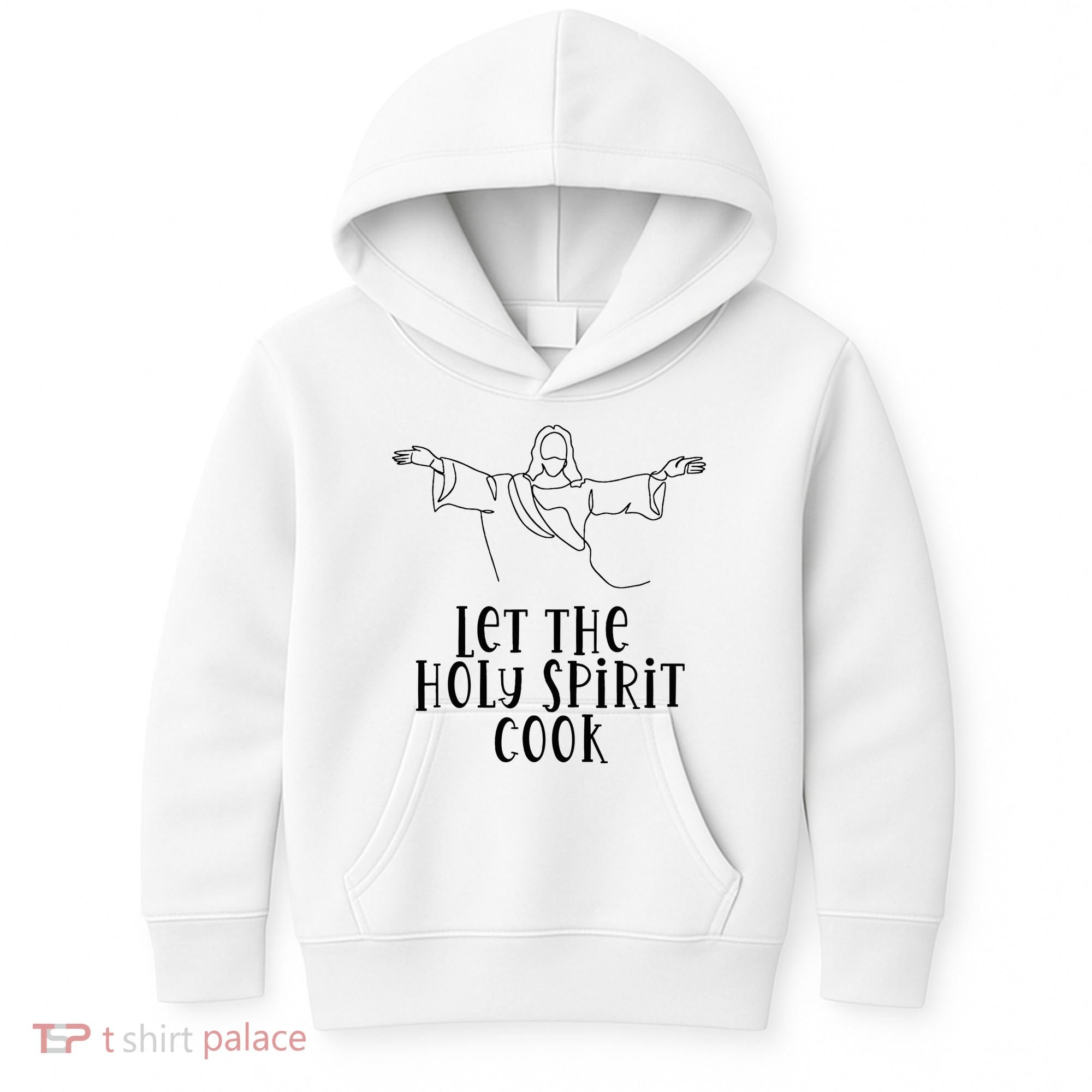 Let The Holy Spirit Cook Kids Hoodie