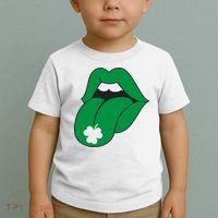 Lips Tongue Irish Shamrock St Patricks Toddler T-Shirt thumb 2