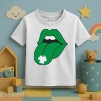 Lips Tongue Irish Shamrock St Patricks Toddler T-Shirt thumb 3