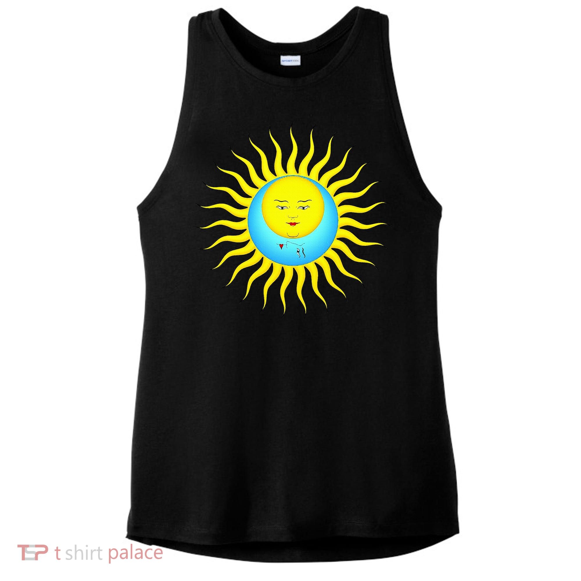Larks Tongues In Aspic Ladies PosiCharge Tri-Blend Wicking Tank