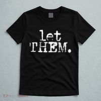 Let Them Inspirational Positive Saying Mental Health T-Shirt thumb 5