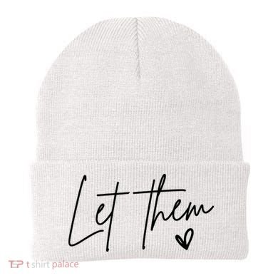 Let Them Inspirational Gifts Beanie